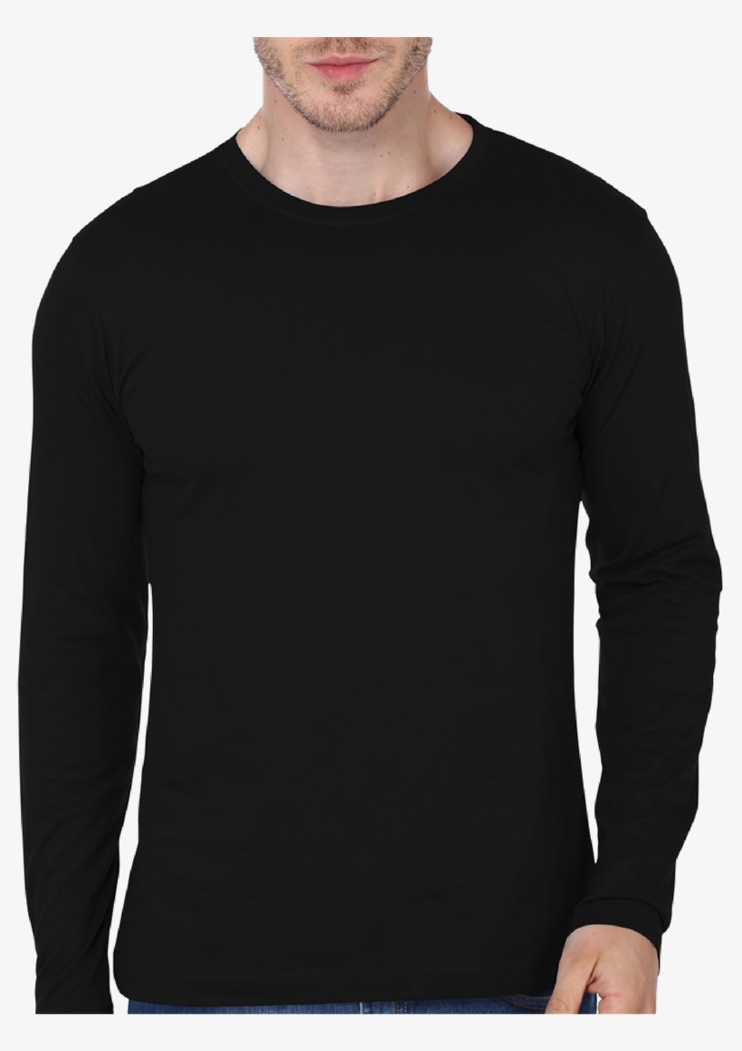 Plain Full Sleeve T Shirts, transparent png
