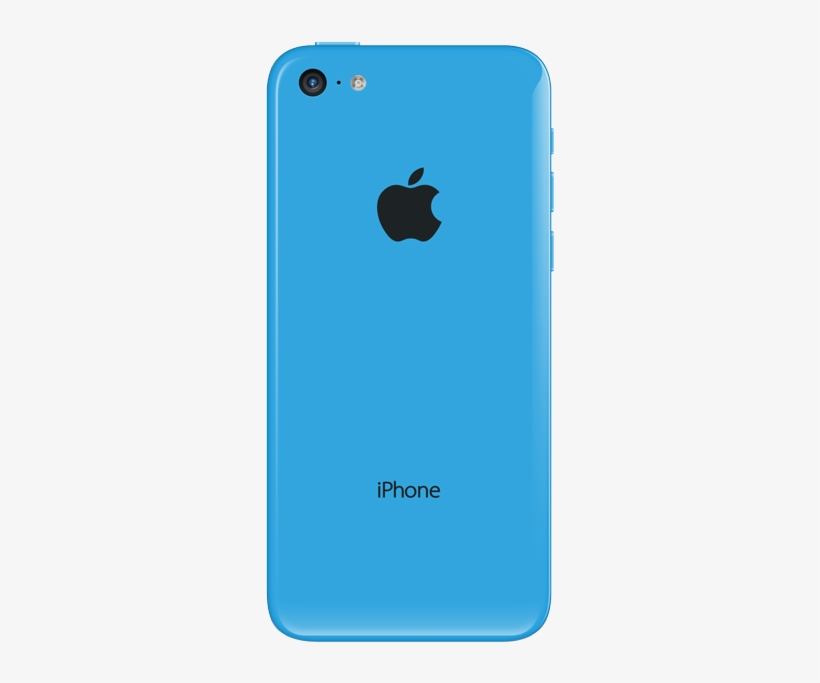 Iphone5c Blue Back - Iphone Model A1528, transparent png