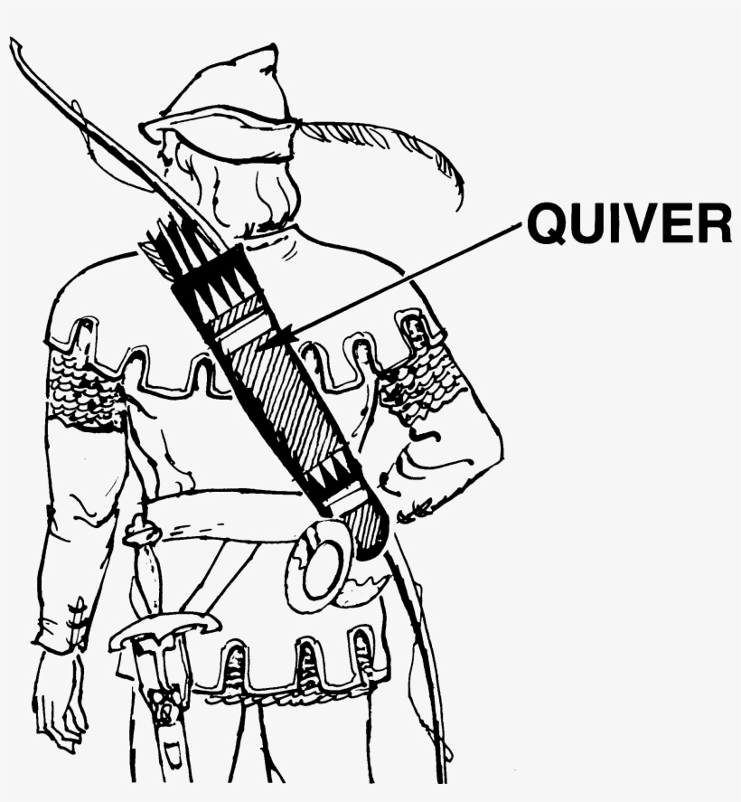Quiver - Archer, transparent png