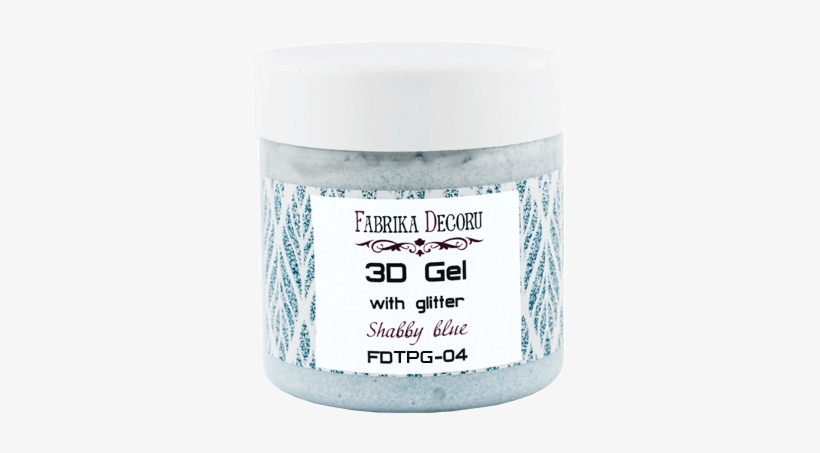 3-д Гель С Глиттером "shabby - Gel, transparent png