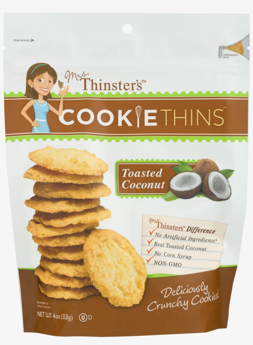 Mrs Thinsters Toasted Coconut Cookies 1800x1800 PNG Download PNGkit