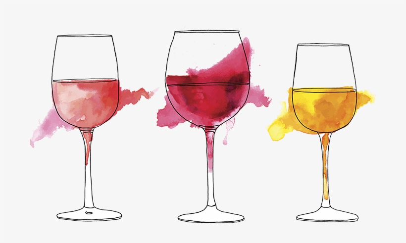 Best Summer Wines - Wine Illustration, transparent png