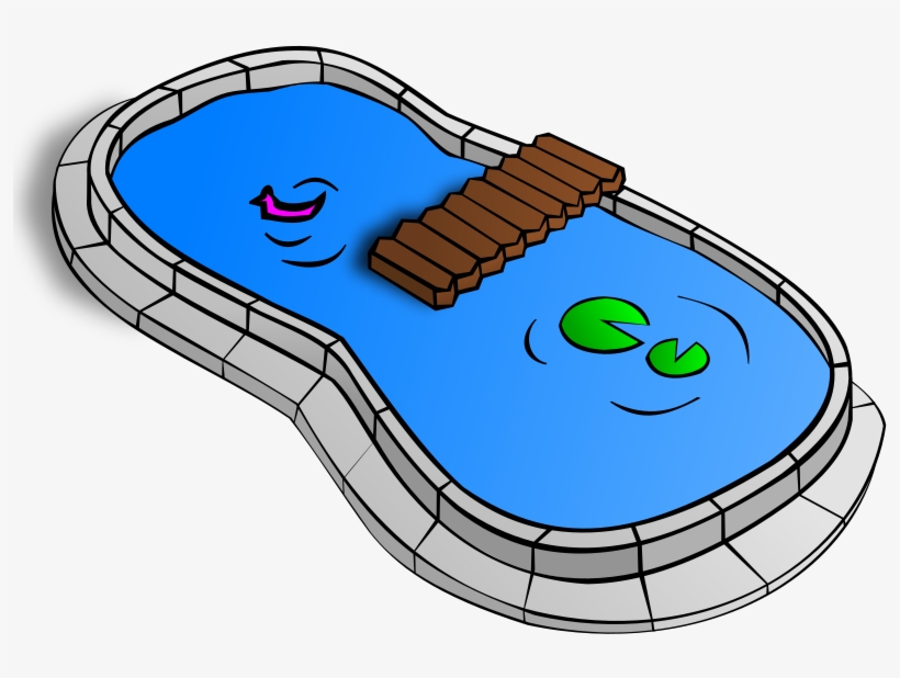 Water Bond Swimming Pool Vector Clip Art Iiudvj Clipart - Pond Clip Art, transparent png