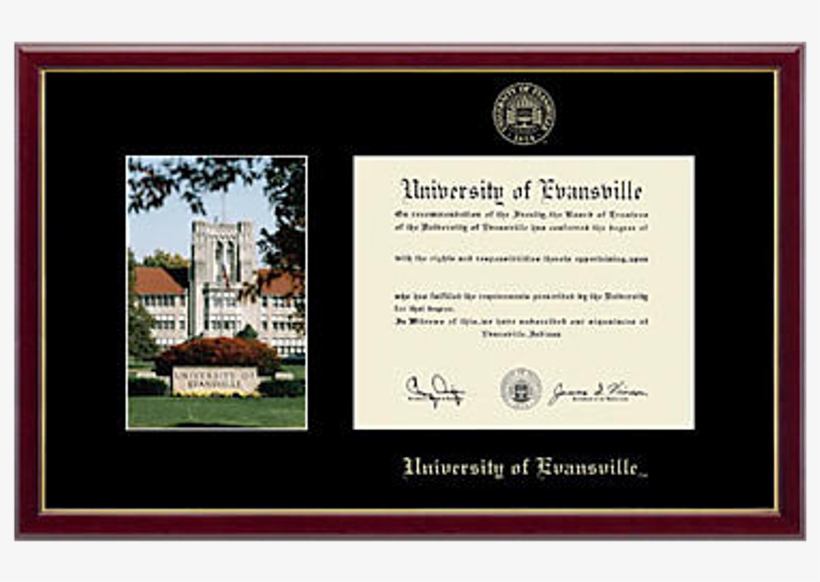 Campus Scene Diploma Frame - Picture Frame, transparent png