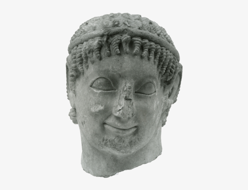 Marble Male Head, Probably From A Statue Of A Riding - Head Sculpture Png, transparent png