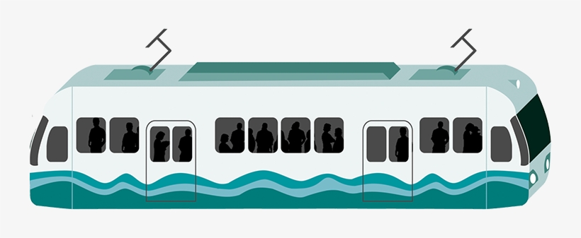 Link Light Rail Png, transparent png