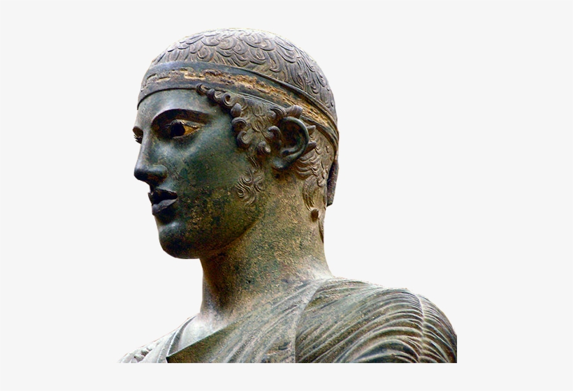 Stat-13 - Delphi Archaeological Museum, Charioteer, transparent png