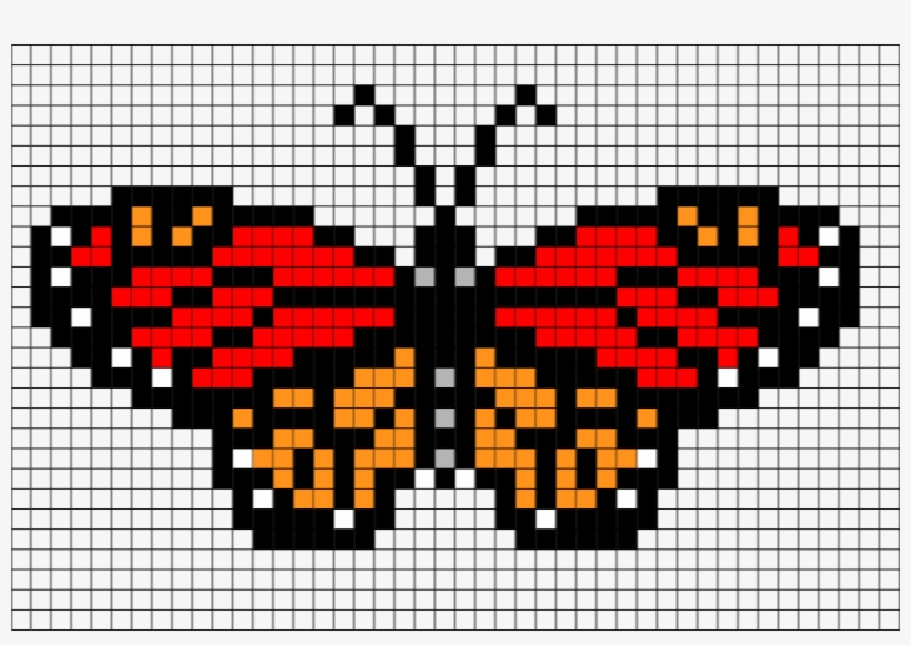 Monarch Butterfly Outline Unique Design Pictures Png - Mariposa Monarca En Punto De Cruz, transparent png