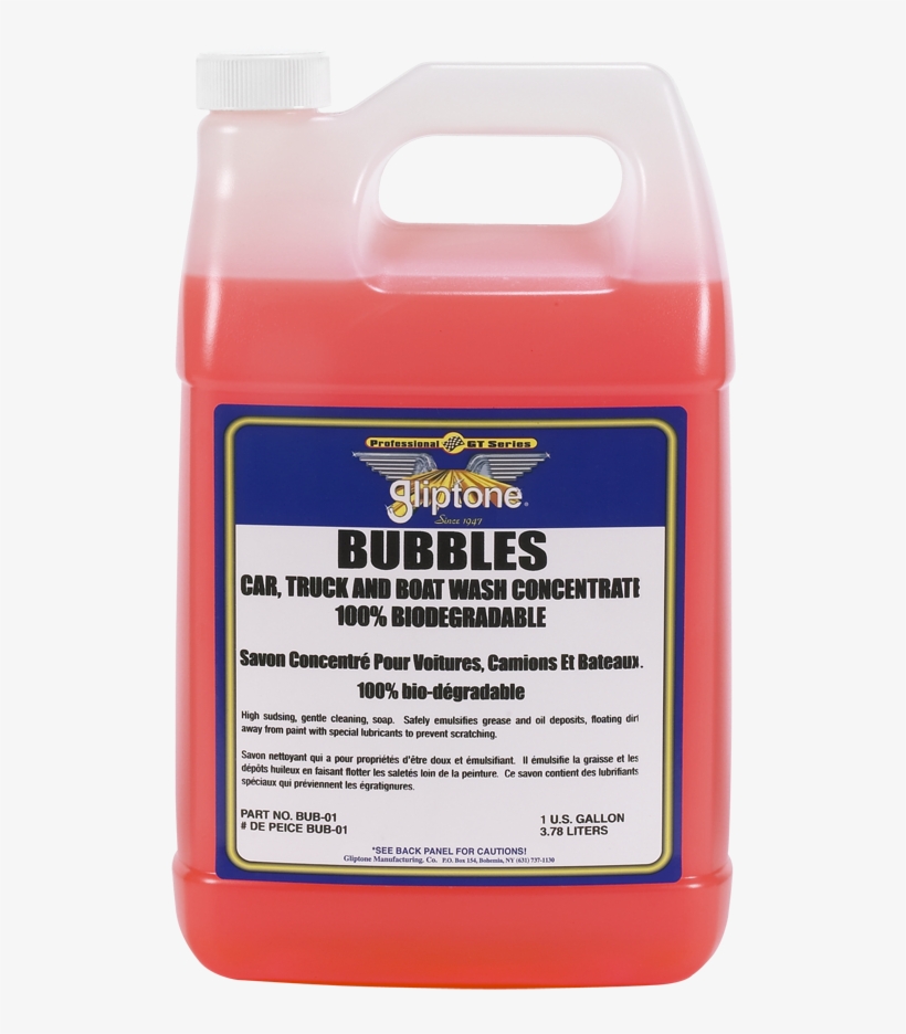 Bubbles Car, Truck And Boat Wash Concentrate - Car, transparent png