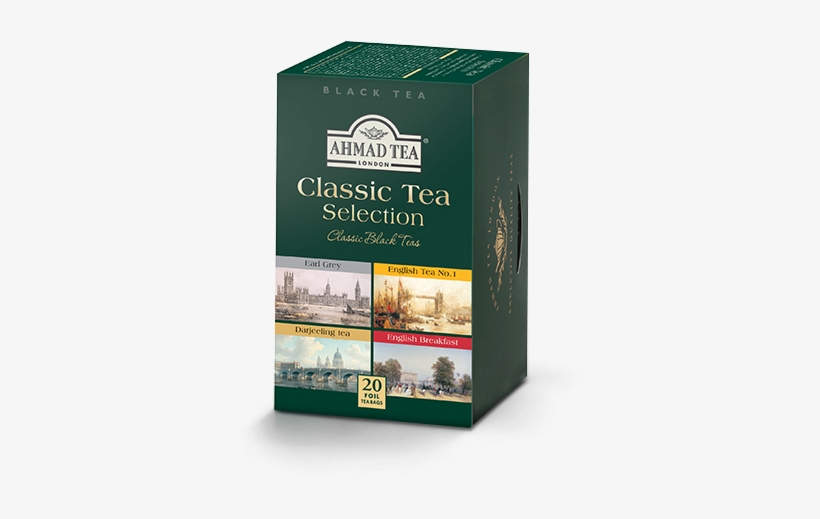 Classic Tea Selection 20ct Box - Ahmad Tea Black Tea, transparent png