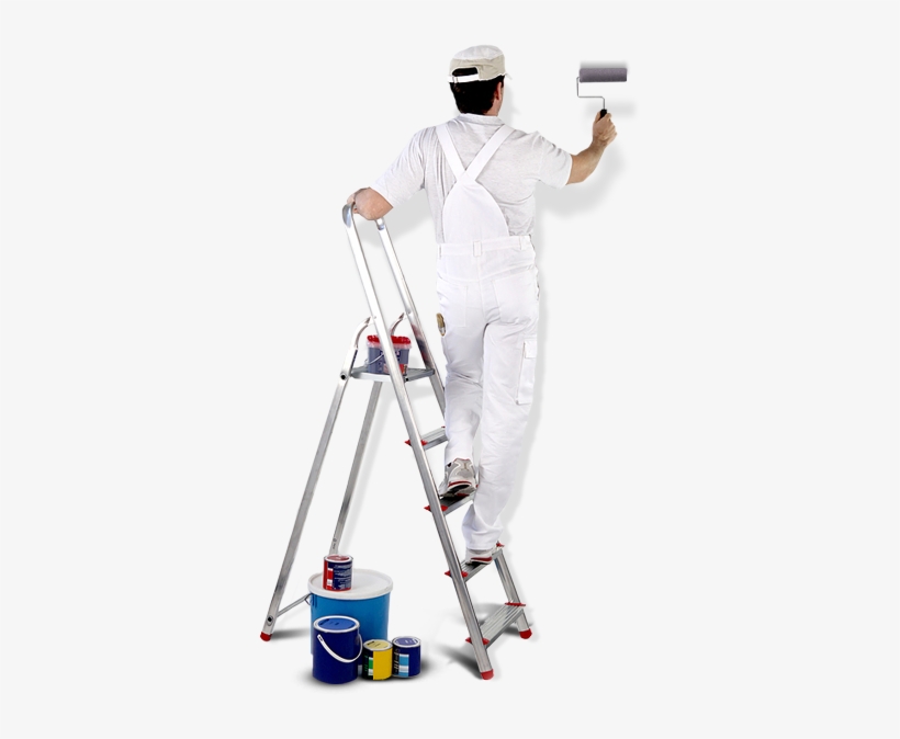 Png Pintor - Man Paint Png, transparent png