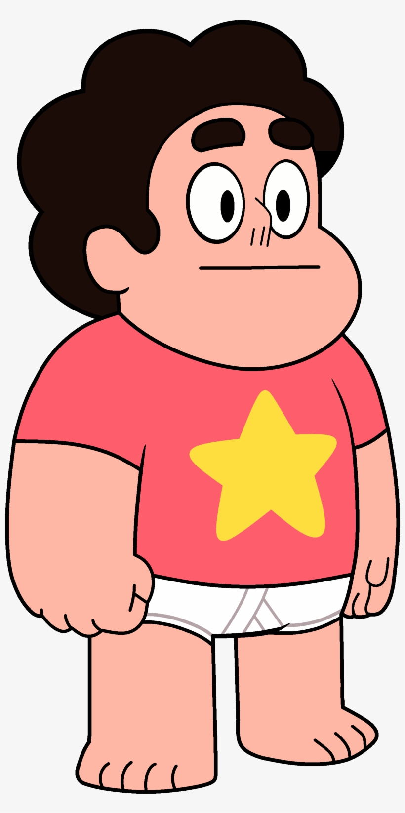 Steven Universe Underpants And Shirt - Garnet Shapeshifted Into Steven, transparent png