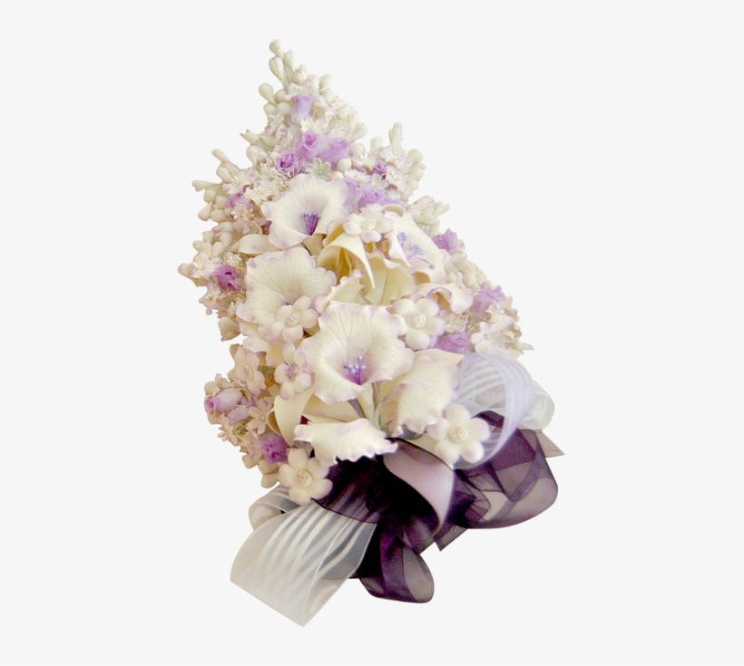 Ramo De Novia Con Cintas Y Flores - Bouquet, transparent png