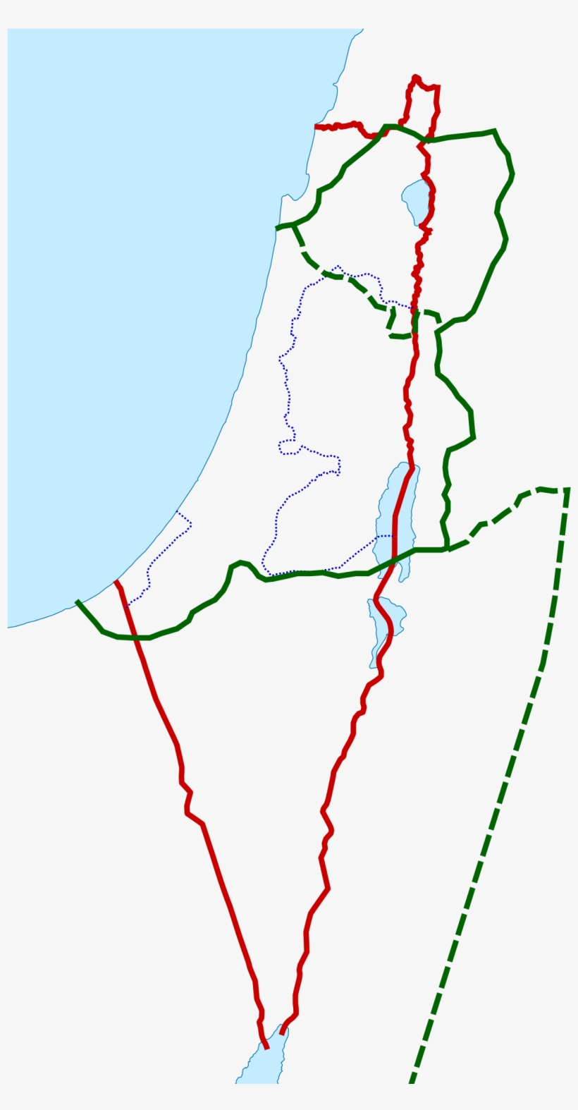 Israel Borders Under International Law, transparent png