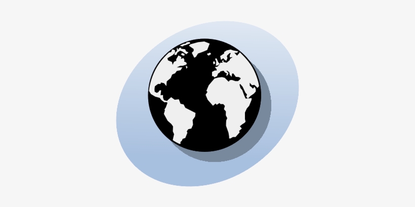 P Globe Blue - World Map Western Pacific, transparent png