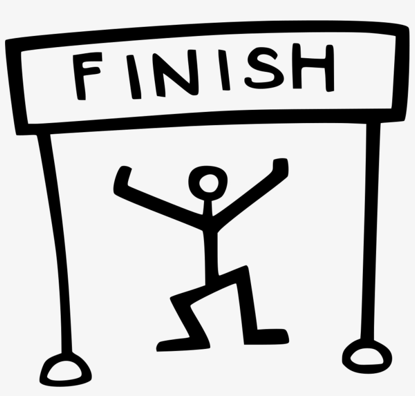 Clipart Finish Line