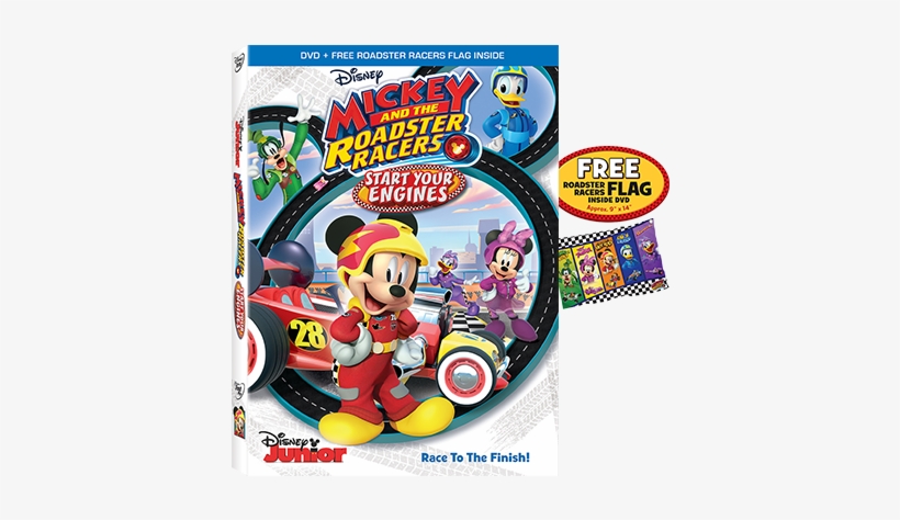 Mickey And The Roadster Racers Dvd, transparent png