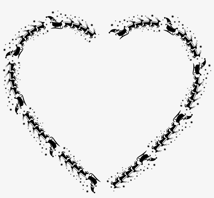 Big Image - Frohe Weihnachten Weihnachtsmann Melaminteller, transparent png