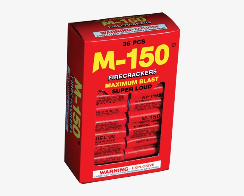 M-150 Red Salute Window Box - M150 Firecracker, transparent png