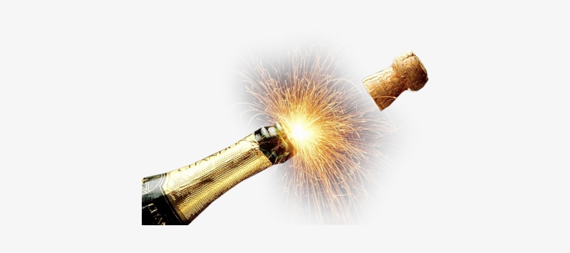 Feliz Ano Novo - Champagne, transparent png