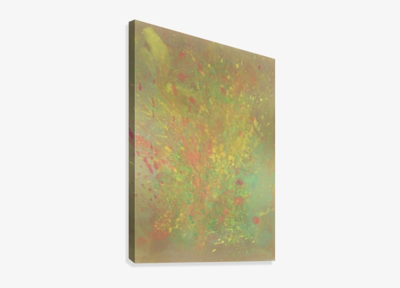 Cosmic Explosion Canvas Print - Painting, transparent png