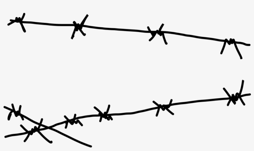 Barbwire - Barbed Wire Clipart Png, transparent png