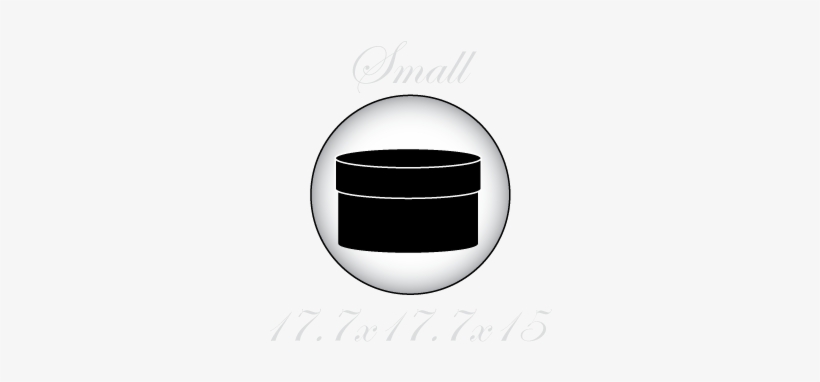 Preserved Flower Box Small - Circle, transparent png