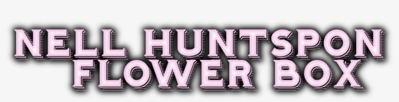 Nell Huntspon Flower Box, transparent png