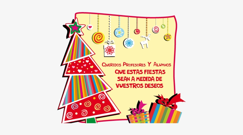 Felices Fiestas - Artistic Christmas Large Wall Clock, transparent png