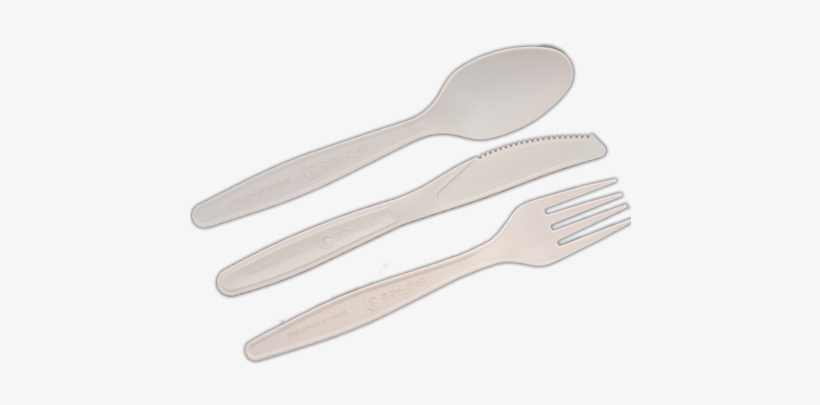 Cubiertos Biodegradables - Cutlery, transparent png