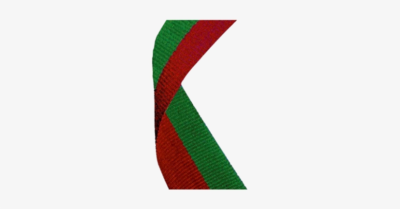 Red/green Woven Ribbon - Mr060 : Medal Ribbon Red & Green Red / Green 7, transparent png