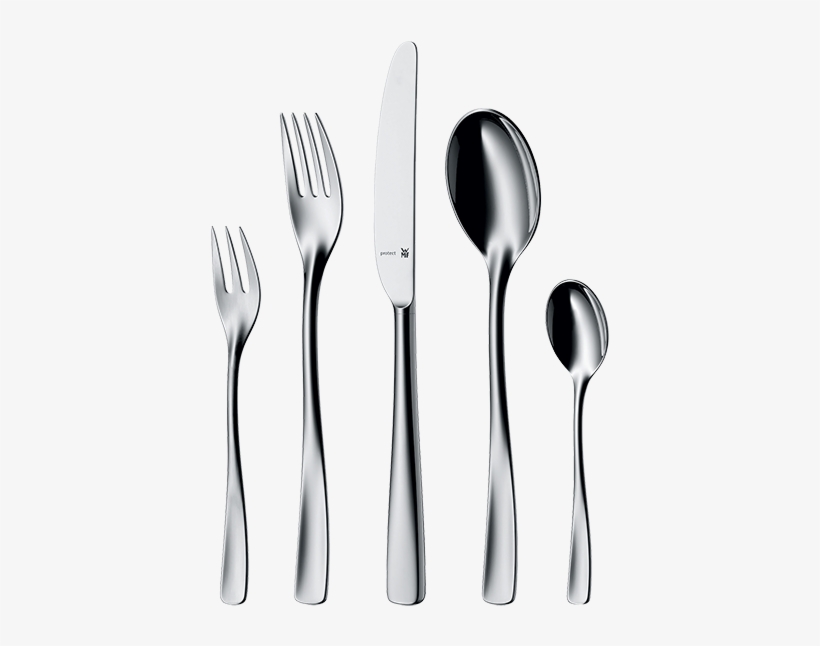 Juego De Cubiertos Ambiente Cromargan Protect Brillante - Wmf Ambiente Protect Set 24 Pieces, transparent png