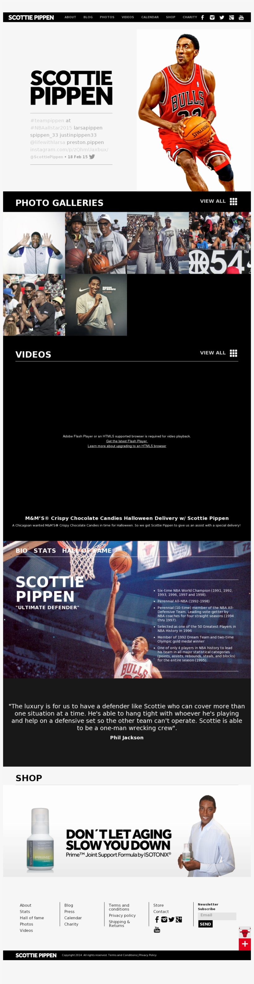 Scottie Pippen Competitors, Revenue And Employees - Fathead Chicago Bulls Scottie Pippen Wall Graphic 23-23011, transparent png