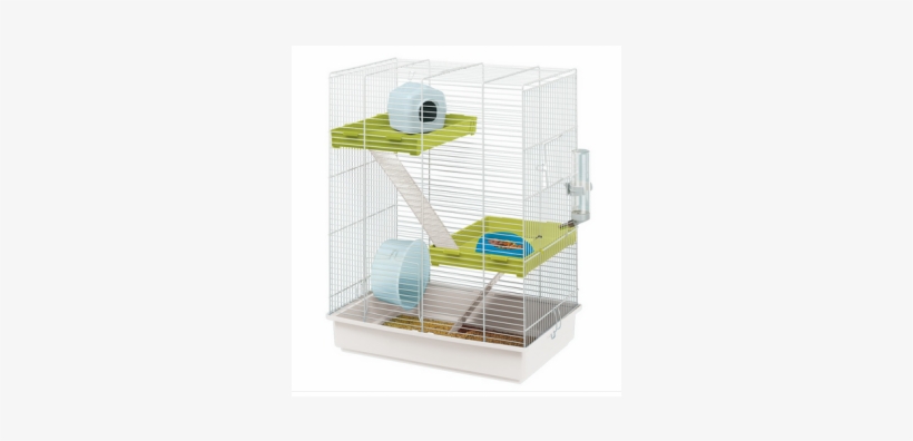 Hamster Tris Hamster Cage 18,11 X 11,42 X H 22,83" - Ferplast Rodent Cage Hamster Tris 46 X 29 X 58 Cm, transparent png