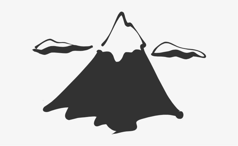 Mountain Drawing Clipart 3 By Deborah - Mountain Clip Art, transparent png