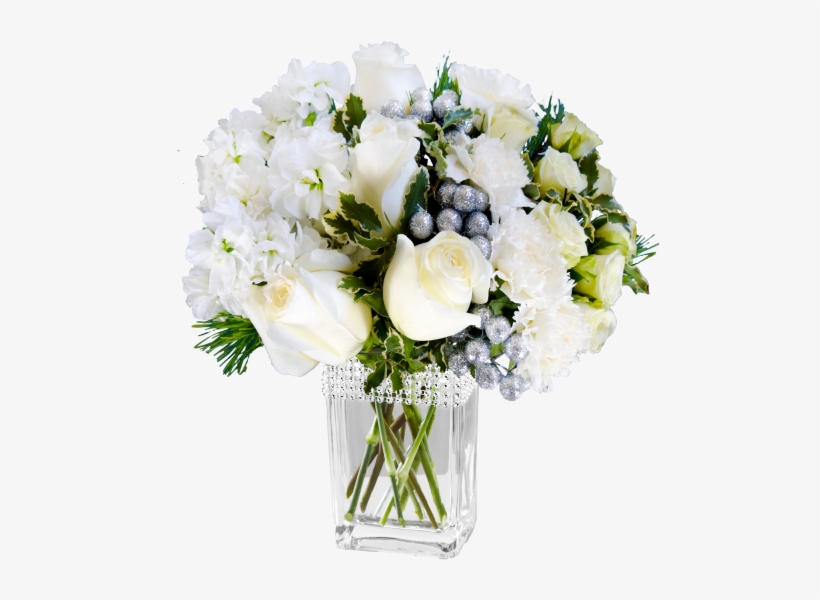 Silver Bells - Ftd Intriguing Grace Flowers - Vase Included, transparent png
