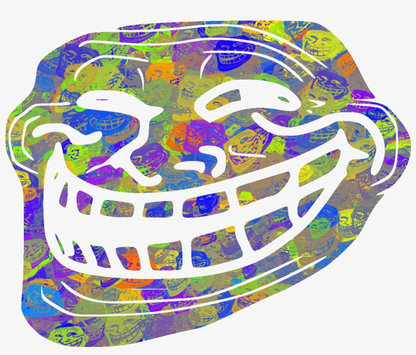 So We Has To Make Our Own Brushes From Scratch And - Troll Face Illusion, transparent png