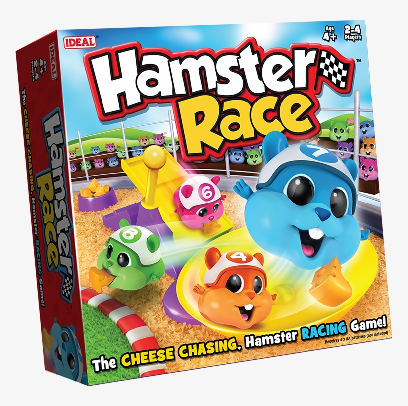 0004 10568 01 Hamster Race 3dbox Left - Hamster Race Board Game ...