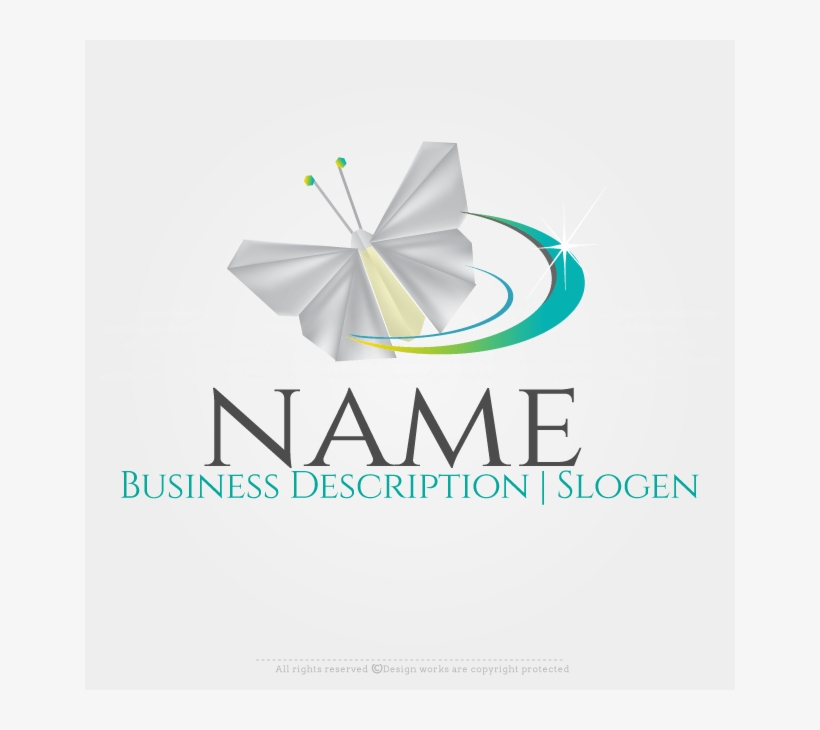 Online Logo Creator Butterfly Logo Template - Logo, transparent png