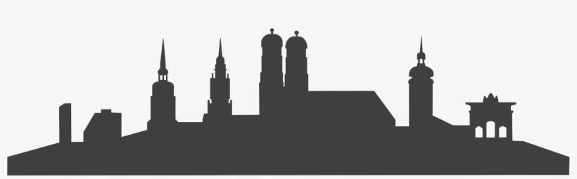 Silhouette Of Munich - Silhouette Munich, transparent png