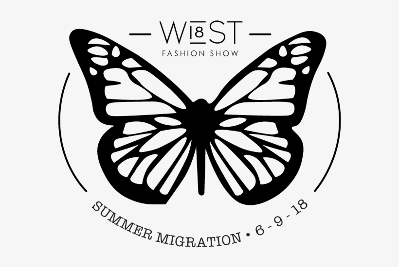 W18st Butterfly Logo - Color Of A Butterfly, transparent png