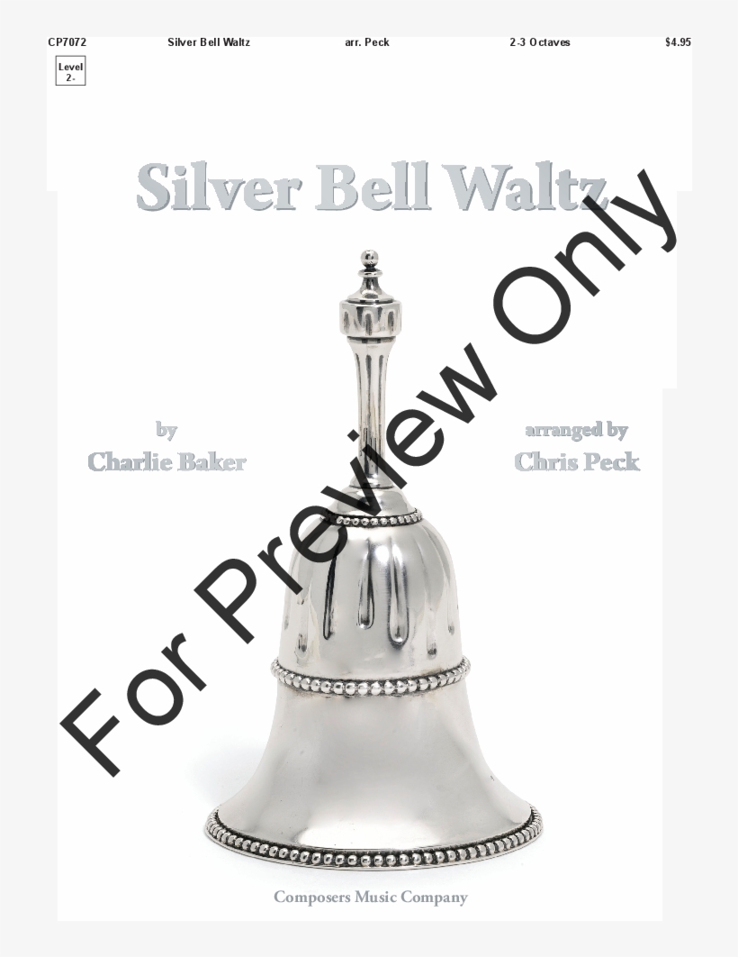 Silver Bell Waltz Thumbnail Silver Bell Waltz Thumbnail - Fog Bound Flute Music, transparent png