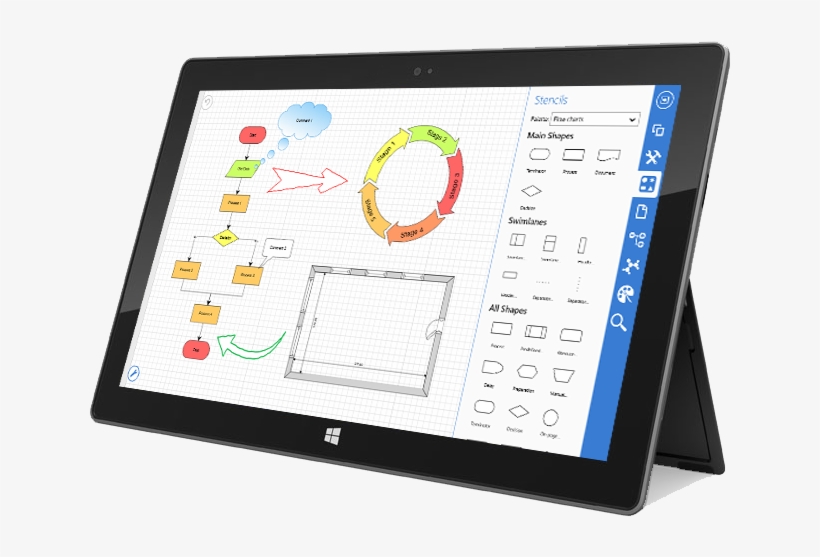Online Flow Charting And Diagramming Software - Computer Network Diagram, transparent png