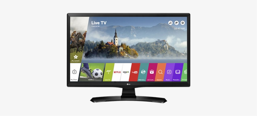 Smart Tv Lg 28" Full Hd 28mt49s - Lg Lj5500-series 49"-class Full Hd Smart Led Tv, transparent png
