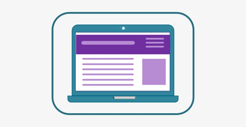 A Computer Using The Internet - News Article Online, transparent png