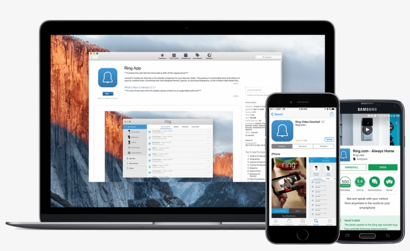 Get The Ring App - Ring App, transparent png