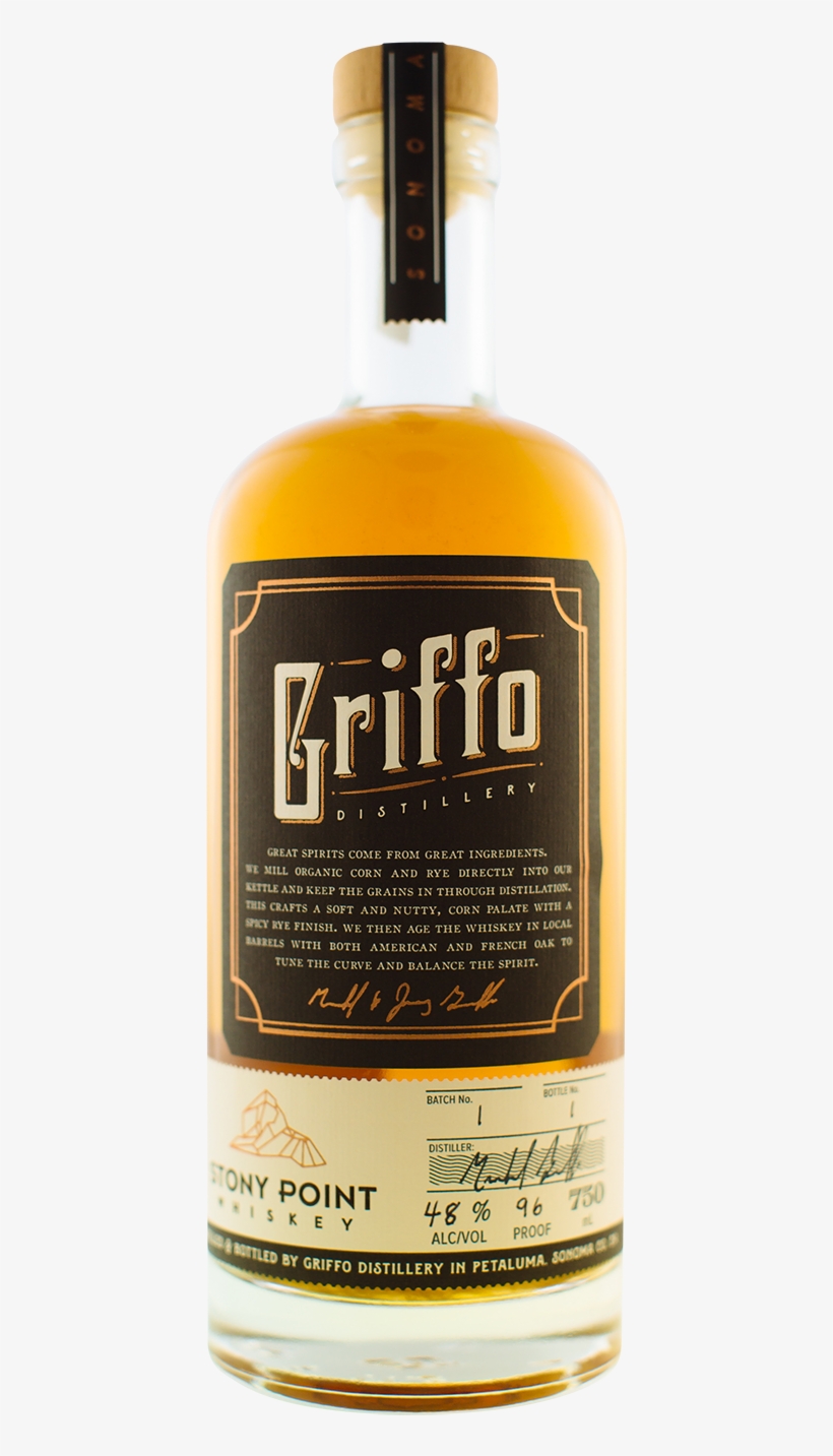 Griffostonypointwhiskey Transparent 1000pxwide - Griffo Stony Point Blended Whiskey, transparent png