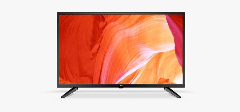 Tv Led Hd Aoc 32" Le32m1475 Frente - Tv Led 32 Aoc Hd Le32m1475, transparent png