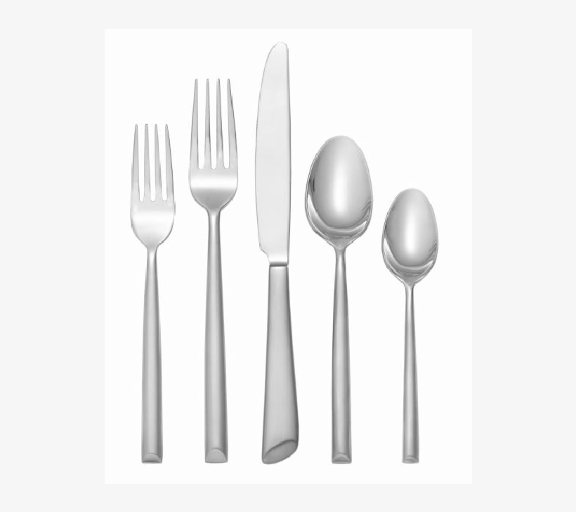 Click To Zoom - Oneida Satin Urbana 46 Piece Fine Flatware Set, Service, transparent png