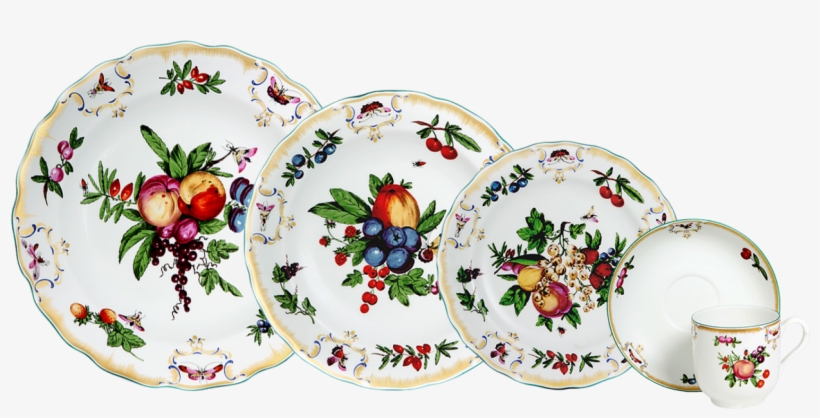 Mottahedeh Duke Of Gloucester 5 Piece Place Setting, transparent png